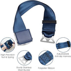 Airplane Seat Belt Extender 2-Pack(7-39 Inch)-FITS All Airlines (Type A,B) suitable for Southwest Airlines, Black