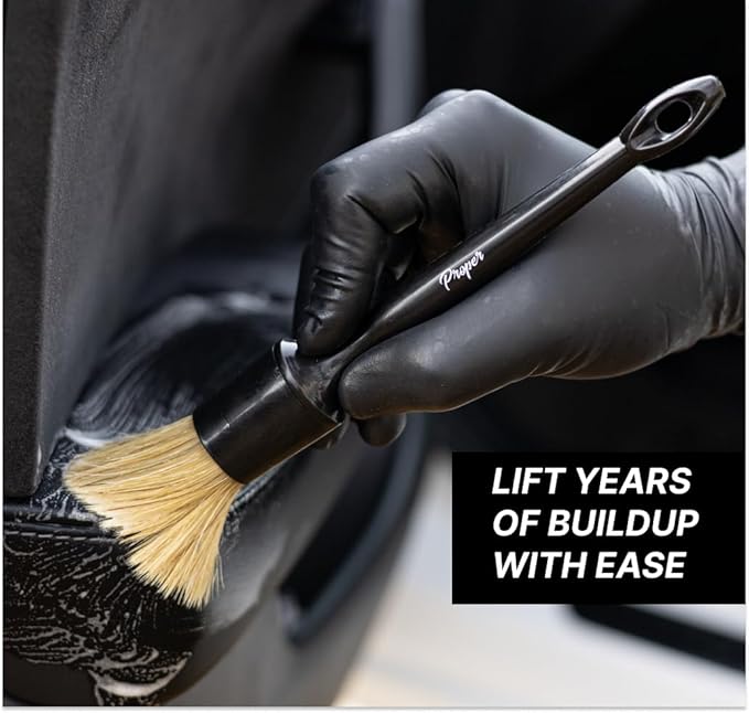 Interior Car Cleaning Kit - Professional Auto Detailing Supplies with Brush for Complete Vehicle Interior Detailing - Car Int
