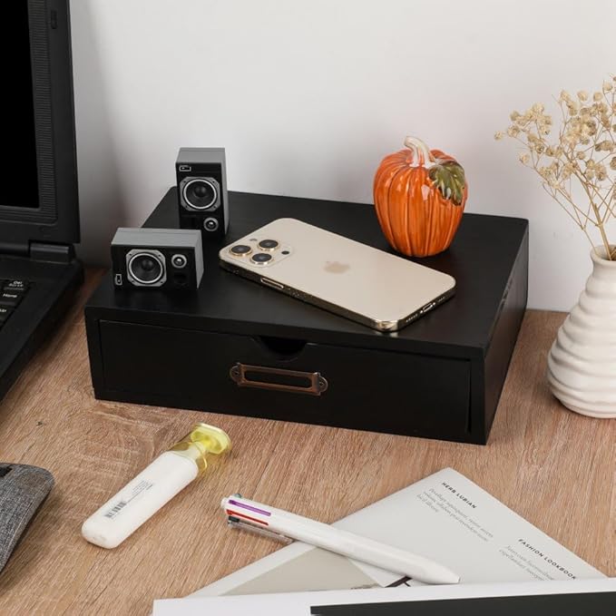 Wooden Storage Box Apothecary Drawers Vintage Wooden Drawers Wood Desktop Organizer with Drawers Countertop Drawers Library C
