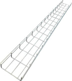 Kable Kontrol Cable Tray- 5 Feet Long - 6" Width, 4” Depth – Wire Mesh Tray Cable Management Rack Cords Organizer Cable Baske