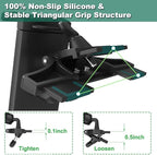 Car CD Slot Mount Tablet Holder for 4-13" iPad & Phone, Universal 360° Rotation Car Truck Front CD Player Tablet Mount for iPad Pro 12.9 Air Mini Generation, Galaxy Z Fold 4 3, iPhone