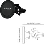 PROfezzion 2-Pack Compatible with MagSafe Car Vent Mount, Magnetic Car Vent Holder for iPhone 17 16 15 14 13 12 Pro Max Plus, Mag-Safe Case & All Phones [Metal Vent Clip & Easily Install]