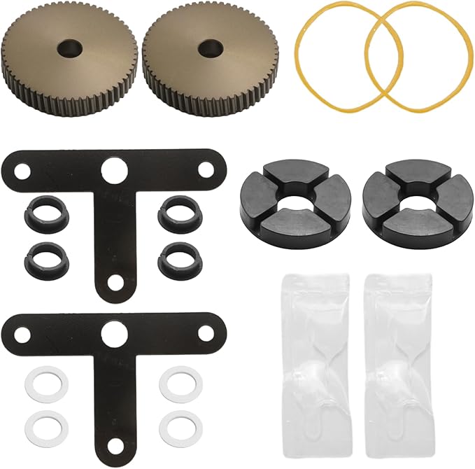 MDEOOSKY 51072-54 Headlight Headlamp Motor Repair Kit with Fix Brass Gear, Replacement for Chevy Corvette C5 2000-2004 Replacement for Pontiac Firebird Trans Am 1993-2002, Replaces 51072-54