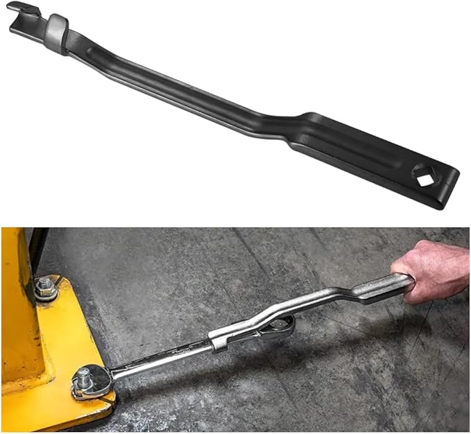 Mandark Car Wrench Extender Tool Bar, Ultra Long Vehicle Drive Torgue Extender with 1/2" Square Hole, Auto Wrench Extension L