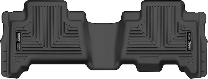 Husky Liners Weatherbeater Floor Mats | Fits 2013-2024 Toyota 4Runner; 2014-2024 Lexus GX460 | 2nd Row, 1-pc Black - 19451
