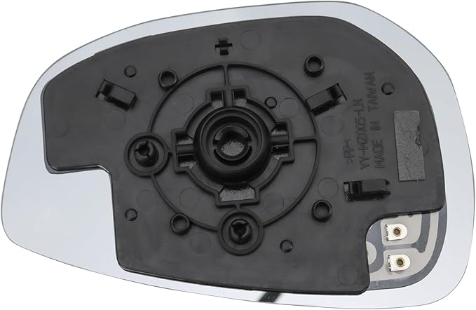 TRQ Driver Side Mirror Glass Heated Snap On Compatible with 2020-2022 Mazda CX-30 MA1324127