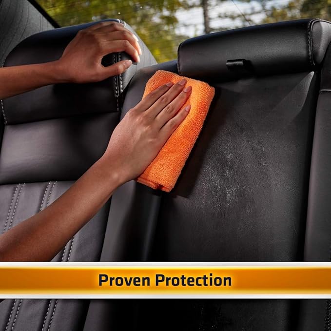 Armor All Car Leather Care Spray, Leather Cleaner and Protectant for Cars, Trucks and Motorcycles, Includes 2 Bottles, 16 Fl 