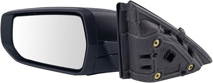 TRQ Driver & Passenger Side Power Mirror Set Textured Black Without Blind Spot Compatible with 2016-2019 Chevrolet Malibu GM1