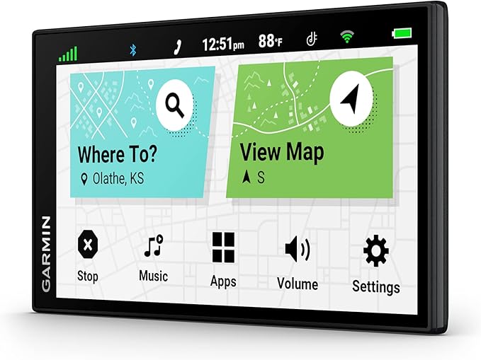 Garmin DriveSmart 66, 6-inch Car GPS Navigator with Bright, Crisp High-Resolution Maps and Garmin Voice Assist