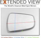 Blind Spot Mirrors- Compatible with Tesla Model Y Extended View - 2 Piece Set (Left & Right)