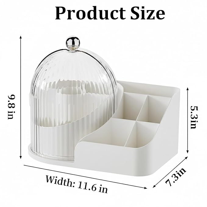 ONXE Makeup Organizer with Drawers,Large Capacity Perfume Organizer,Vanity,Bathroom,Bedroom Countertop Storage for Cosmetics,