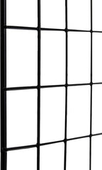 Amazon Basics 6-Cube Wire Grid Stackable Storage Organizer, Metal Shelving Unit, No-Tool Assembly, 26"W x 38"H x 12.6"D, Blac