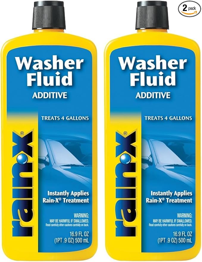 Rain-X RX11806D Washer Fluid Additive-16.9 fl. oz, 500. ml (Pack of 2)