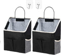 2pcs Wall Hanging Storage Bag,Wall Hanging Organizer Bags with Pockets, Wall Organizer Storage for Dormitory Bathroom Bedroom