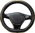 Mayco Bell Flat Bottom Steering Wheel Cover Anti-Slip,Safety,Soft,Breathable,Durable,Full Surround,Comfortable Grip Microfibe