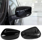 Yumzeco Compatible with Honda Accord Side Mirror Cover Trim 8th Gen 2008 2009 2010 2011 2012, Glossy Black Door Rearview Mirror Caps for Honda Accord W/O Light Hole - Left Driver Side