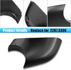 Jaronx Compatible with Tesla Model 3 Mirror Bottom Cover & Housing Frame 2017-2025, Right Passenger Side Rearview Mirror Cover Bracket Lower Base & Frame Housing Replacement for Tesla Model 3