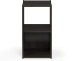 Furinno Pelli Cubic Storage Cabinet, 2x1, Espresso