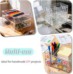 Yunguzi 2 PCS 13 Inch Acrylic Medicine Cabinet Shelves – Clear Replacement Cabinet Shelf for Bathroom, Kitchen, Living Room, 
