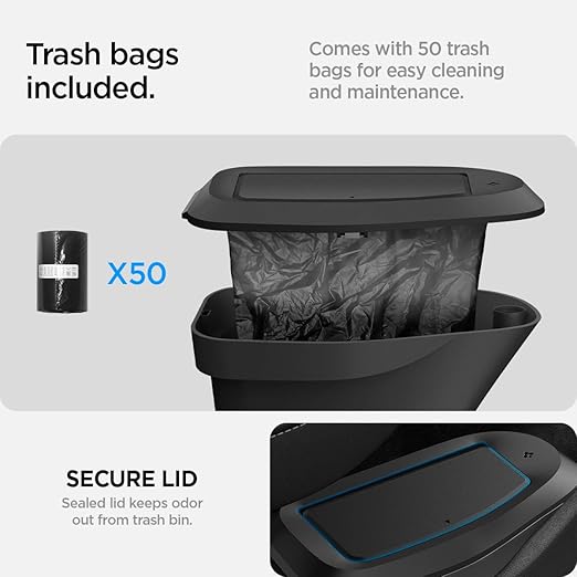 Spigen Driver Side Door Pocket Car Trash Can for Tesla Model 3 Highland (Standard, Premium & Performance 2026/2025/2024)