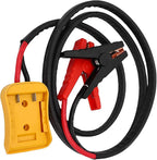 KIMISS Car Battery Jump Cable 8AWG Silicone Wire Heat Proof Automotive Jump Start Cable for SUVs Light Trucks (5.9FT)