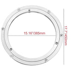 Aluminium Alloy Turntable Bearing, Heavy Duty Swivel Turntable Lazy Susan Rotating Bearing Turntable Round Dining Table Smoot