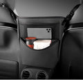 Tumecos Car Handbag Holder Between Seats, Multifunctional Car organizer for Center Armrest Box,Car Storage Bag Pocket Handbag Purse Holder for Storage, Large capacity, wear resistant(Black)