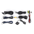 Tbest Blind Spot Detection System Kit Universal 12V BSD Sensor Monitoring IP67 LED Warning for All Vehicles