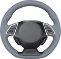 MEWANT Hand Sewn 3D Style Steering Wheel Cover Wrap for Chevrolet Camaro 2017-2022 Steering Wheel Accessories for Chevrolet Camaro 2017-2022