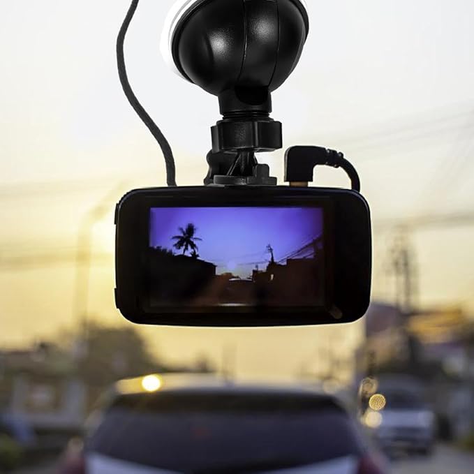 2pcs Cup Dash Cam Mount Holder Easy to Install Stable Support for Windshield Dashboard Use Single Screw Design for Effortless Attachment and Detachment