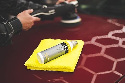 KOCHCHEMIE Fine Cut Polishing Compound - Silicone-Oil-Free; Designed for All Paint Types; for Removing Medium to Heavy Defects, Scratches, and Sanding Marks Up to 2500 Grade (250 milliliters)