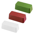 DSMART Metal Polishing Compound Buffing Polish Cutting Compounds 12 Oz. Kit for Metal Jewelry Aluminium Stainless Steel etc. - Green Fine/White Medium/Red Coarse (4 Oz. Each)- 3 Pack