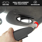2Pcs Sun Visor Mirror Cover Replacement,Driver/Passenger Side Sunvisor Vanity Mirror Lid Caps Cover for Porsche 996/997-911 986/987 for Boxster for Cayman 1996-2010