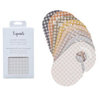 3 Sprouts Baby Closet Dividers 8-Piece Set Newborn to 2T - Double-Sided Organizer for Nursery Clothing Storage - Gingham