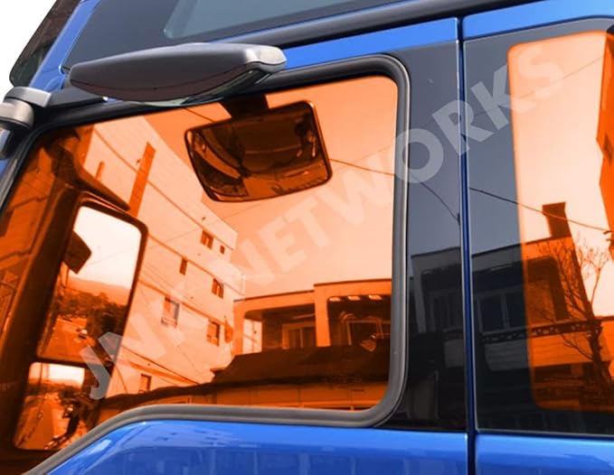 Reflective Car Window Tint Film - One Way Window Mirror Glass Shield Automotive Tinting Sun Blocking Anti UV Heat Control for Car SUV Truck Tractor Boat House (Silver, 17.5" x 10')
