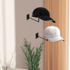Set of 5 Metal Hat Holder, Hat Rack for Wall Display Cowboy Hat Rack Mounted Cowboy Hat Rack Multifunctional Organizer Displa