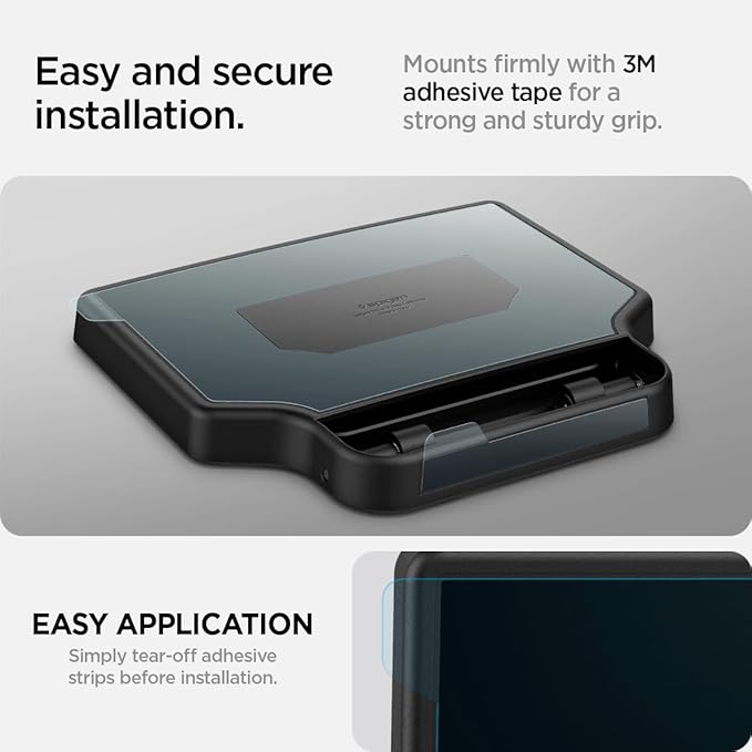 Spigen One-Tap Hidden Storage Box for Tesla Model Y Juniper (Standard, Premium & Performance 2026/2025) and Model 3 Highland (Standard, Premium & Performance 2026/25/24)