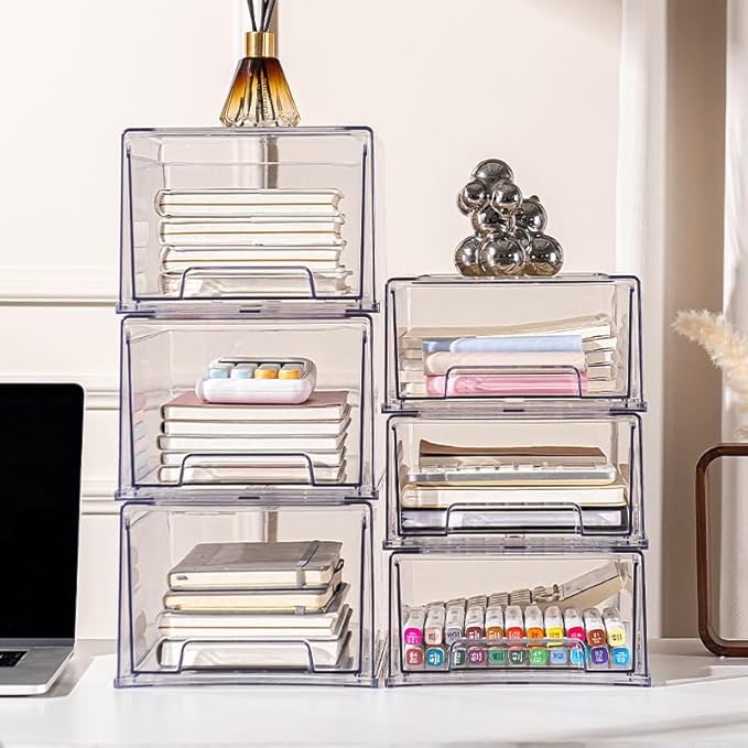 clear Drawer-Type Plastic Storage Box Bins Organizer，Family First Aid Kits Medicine cabinet Box Organizer,Closet ，Shelf，Ointm