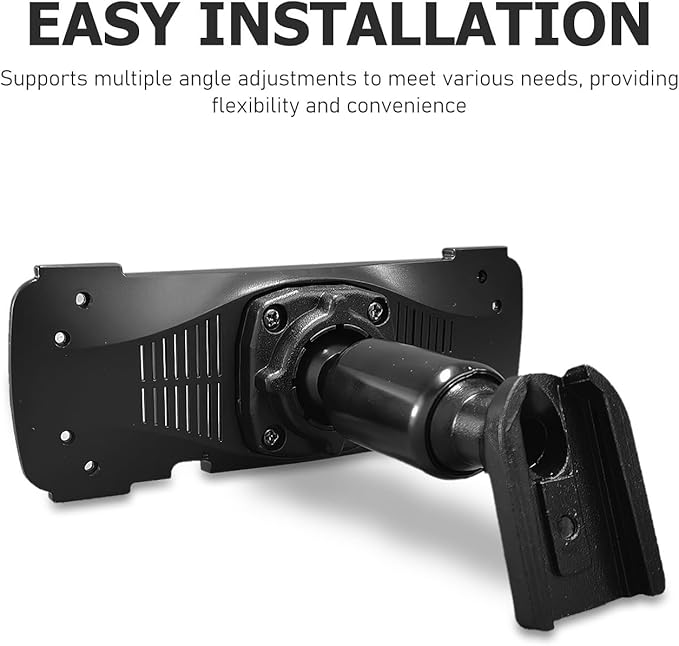 Rear View Mirror Back Plate Panel Dash Cam Mount for Car Dvr Streaming Mirror Holder with Adjustable Angle and Easy Installation