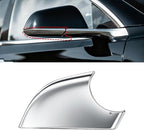 Right Rearview Mirror Cover Bracket, Compatible with Tesla Model 3 2017-2024, Side Mirror Base Cover Replacement Part, Suitable for Tesla Model 3 Accessories（Chrome）