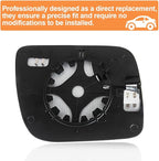Senzeal Driver Side Heated Mirror Glass Replacement for Ford Explorer 2011-2019 Blind Spot Mirror Glass BB5Z-17K707-A (Left Side)