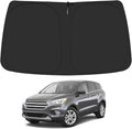 Windshield Sun Shade for 2013-2019 Fo-rd Escape Accessories, Foldable Window Sunshade Sun Visor Protector, Front Windshield Sunshade Sun Shield Blocks UV Rays Heat