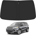 Windshield Sun Shade for 2013-2019 Fo-rd Escape Accessories, Foldable Window Sunshade Sun Visor Protector, Front Windshield Sunshade Sun Shield Blocks UV Rays Heat