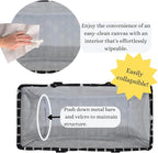 NGIL Extra Large Utility Tote Reusable Grocery Bag Oversized Collapsible for Groceries, Storage, Picnic, Beach (Arrow-gray)