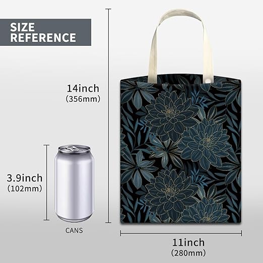 Car Trash Can, Cute Car Trash Bag, Hanging Car Organizer and Storage Bag, Trash Bin for Car Accessories, Vehicle, Travelling, Camping Luxury Blue Flowers