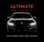 VViViD+ Ultimate Headlight Taillight Tint Vinyl Wrap (16" x 30ft, Light Smoke)