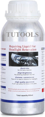 600ML Headlight Restoration Liquid,Automobile Headlight Lens Polish Repair Liquid, Car Headlight Scratch Restoring Fluid for 