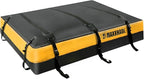 MaxxHaul 50853 Truck Platform Rack Rooftop Cargo Carrier Bag, 20 Cu Ft (63″ L × 54″ W × 10″ H), Heavy-Duty PVC, Weather-Resistant with Lockable Zipper & Full Strapping System