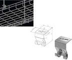Kable Kontrol Hanging Hooks – Ceiling and Hanging Hardware - Wire Mesh Tray Cable Management Rack Cable Basket, Zinc Plated S