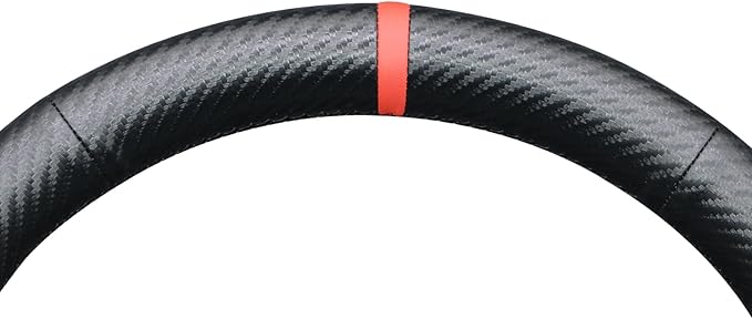 MEWANT DIY Stitching Steering Wheel Cover Wrap for Tesla Model 3 Highland 2023-2025/Model Y 2025 Highland for Tesla Model 3/Model Y Accessories(3D Style)